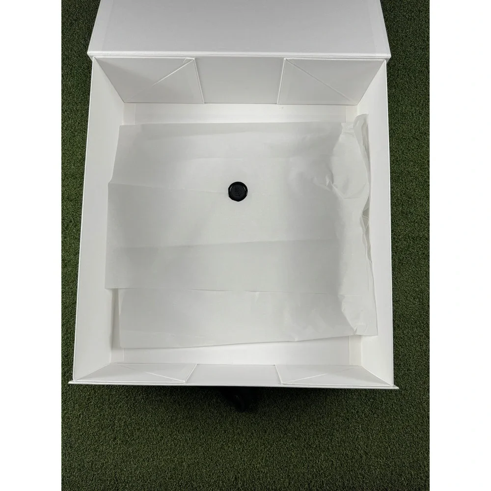 Four Seasons Hotels Luxury White Large‎ Square Gift Box with Black Ribbon Tie